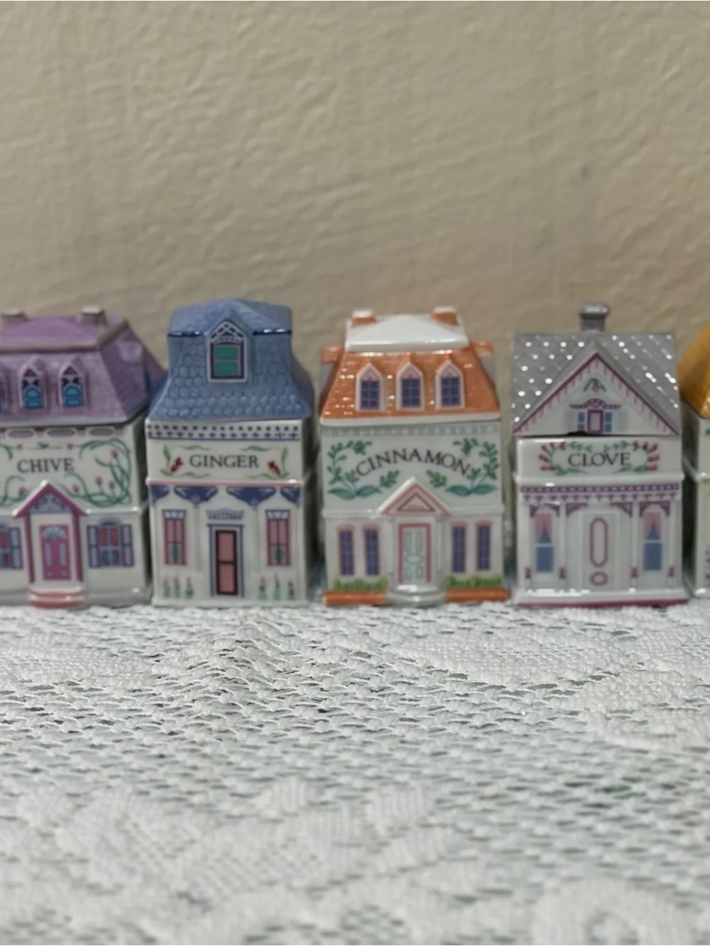 Lenox Spice Village 24 Piece Set Ist Edition 1989